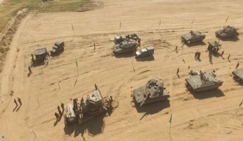 الجيش الإسرائيلي يجهز ممرات برية استعدادا لحرب مع غزة