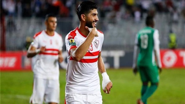 فرجاني ساسي لاعب فريق الزمالك