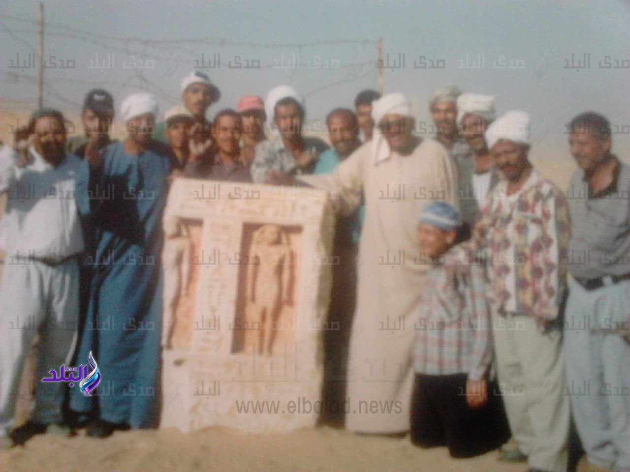 الريس طلال الكريتي أثناء احد الاكتشافات الاثرية الريس طلال الكريتي أثناء احد الاكتشافات الاثرية