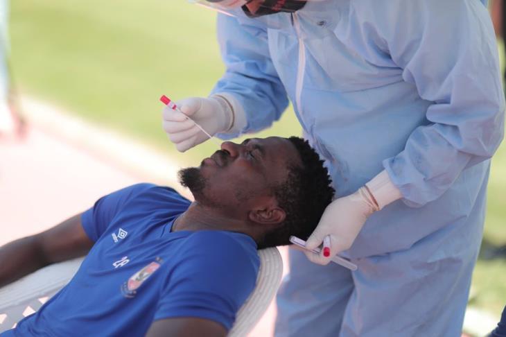 جونيور أجايي لاعب الأهلي "صورة أرشيفية" جونيور أجايي لاعب الأهلي "صورة أرشيفية"