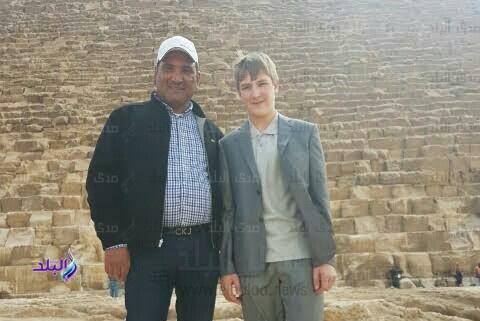 محي مع نجل رئيس بيلاروسيا 