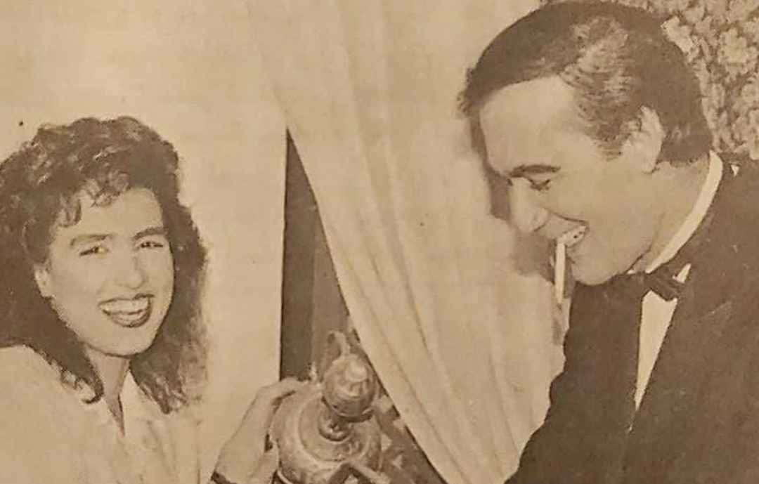 محمود ياسين وسيمون