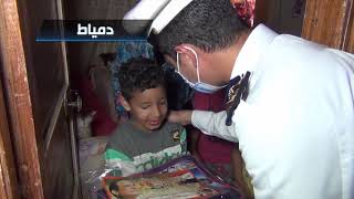 الداخلية تهدى حقائب مدرسية لطلبة المدارس