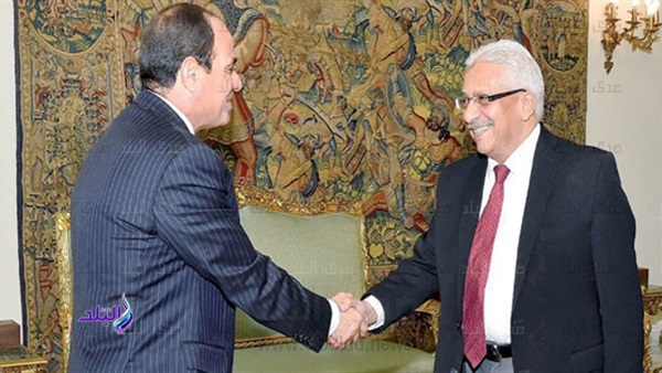 الرئيس السيسي ومحمد عبدالهادي علام