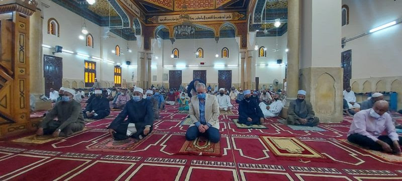 رئيس القطاع الديني يلقي خطبة الجمعة بمسجد السيد يوسف