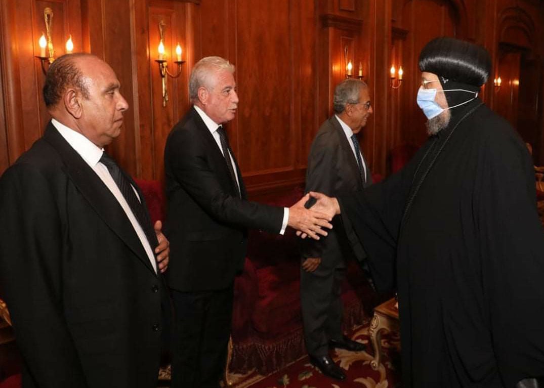 محافظ جنوب سيناء يشارك فى مراسم تأبين محمد فريد خميس