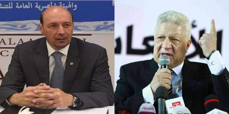 شريف العريان ومرتضى منصور 