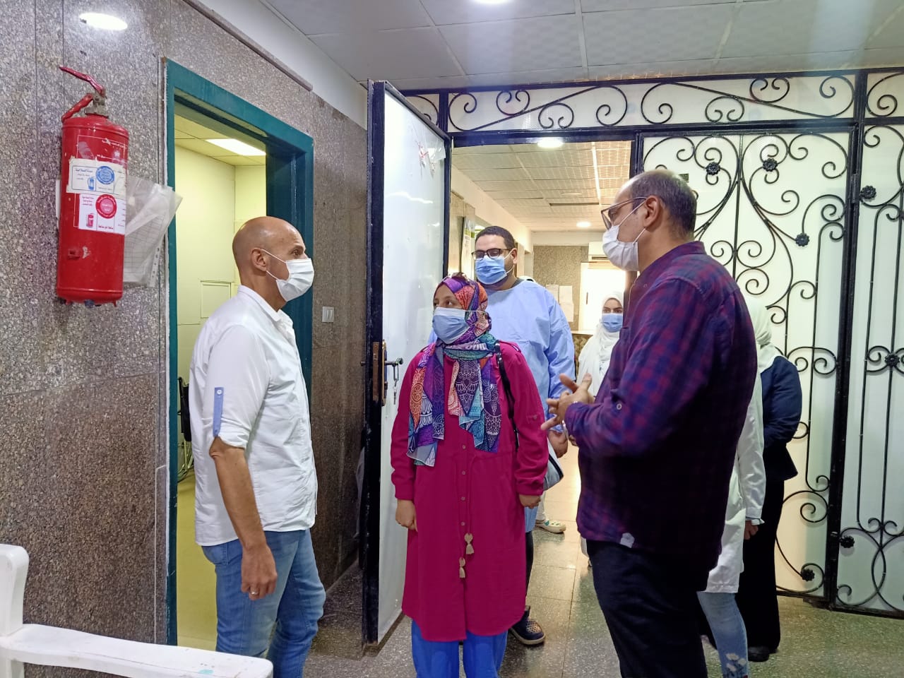 مرور مفاجئ لوكيل الصحة بالشرقية علي مستشفي أبو كبير