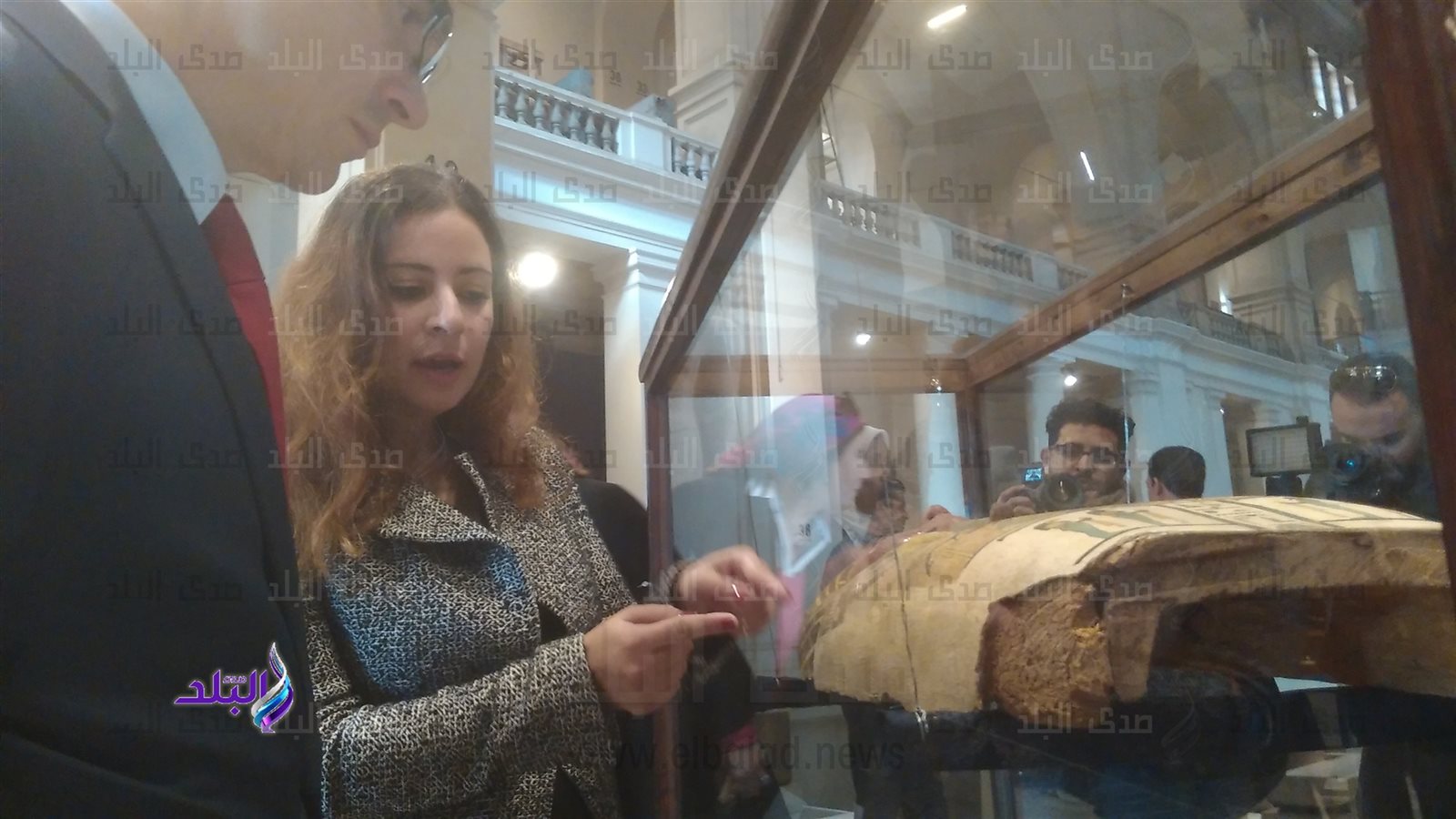 إيمان زيدان معاون وزير الأثار