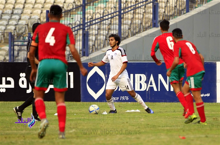 جانب من المباراة