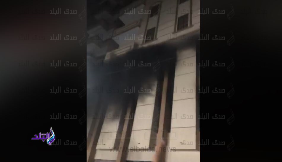 حريق فى مول شهير بحلوان 