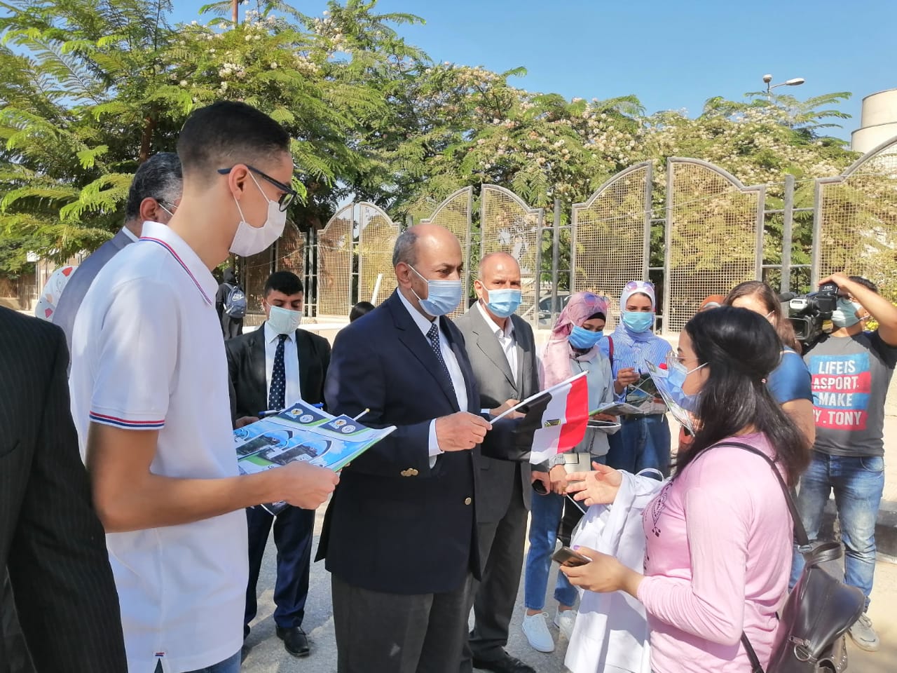 رئيس جامعة المنيا