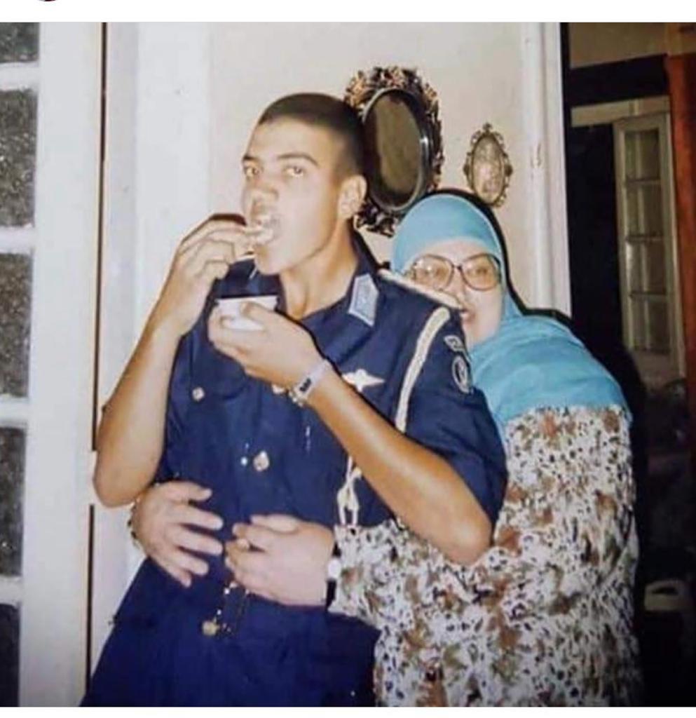 الشهيد المنسي و والدته