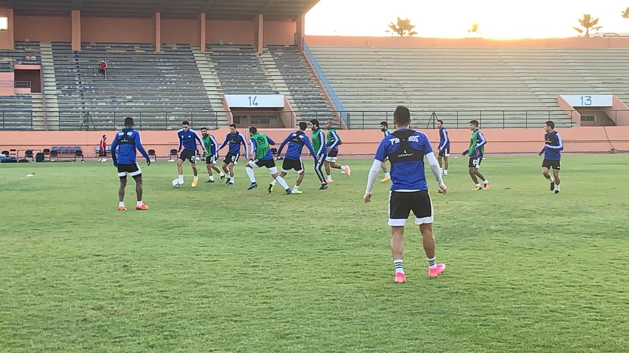 جانب من تدريب بيراميدز