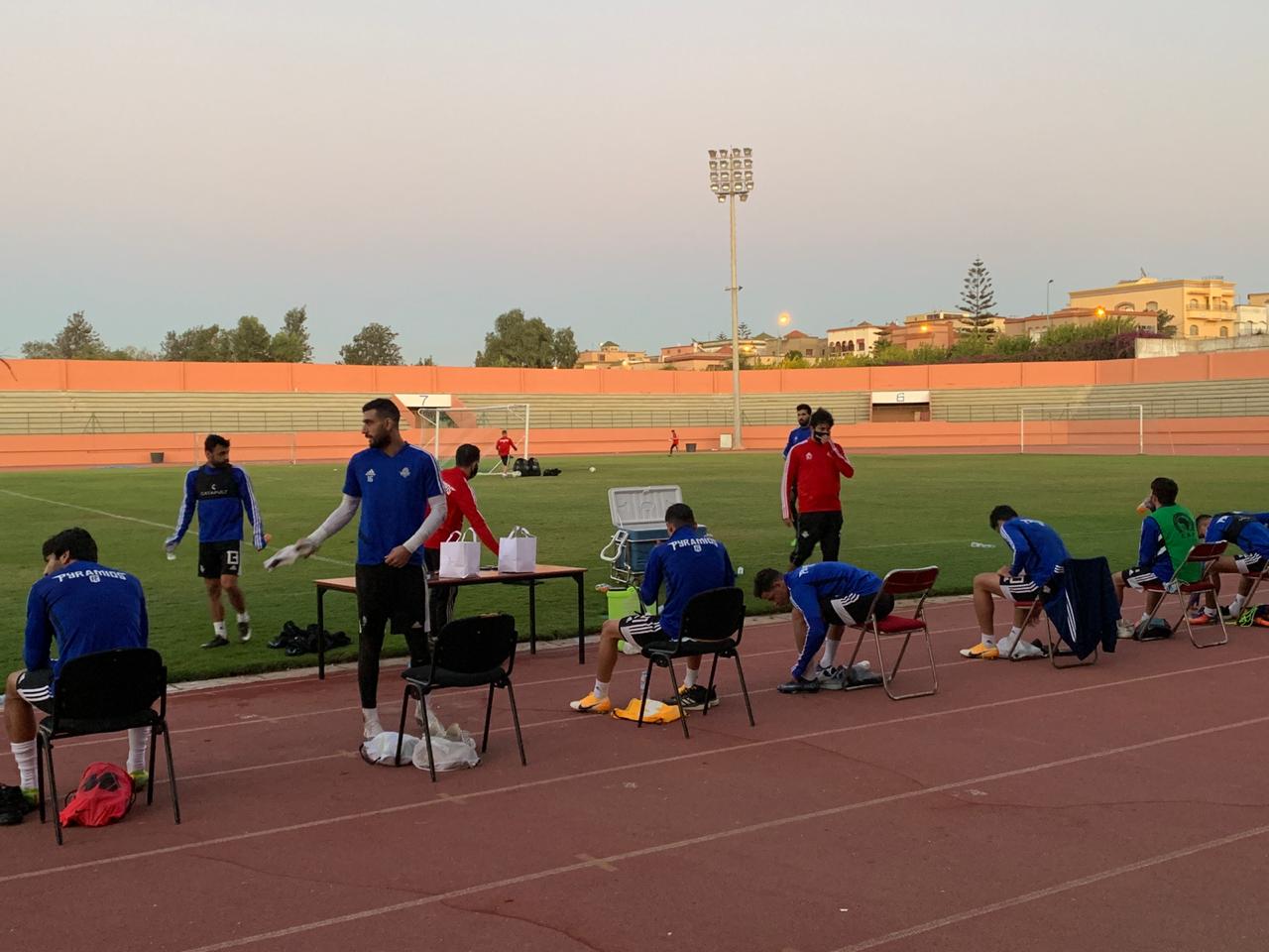 جانب من تدريب بيراميدز