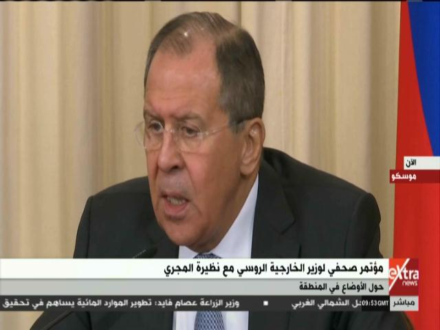 سيرجي لافروف وزير الخارجية الروسي