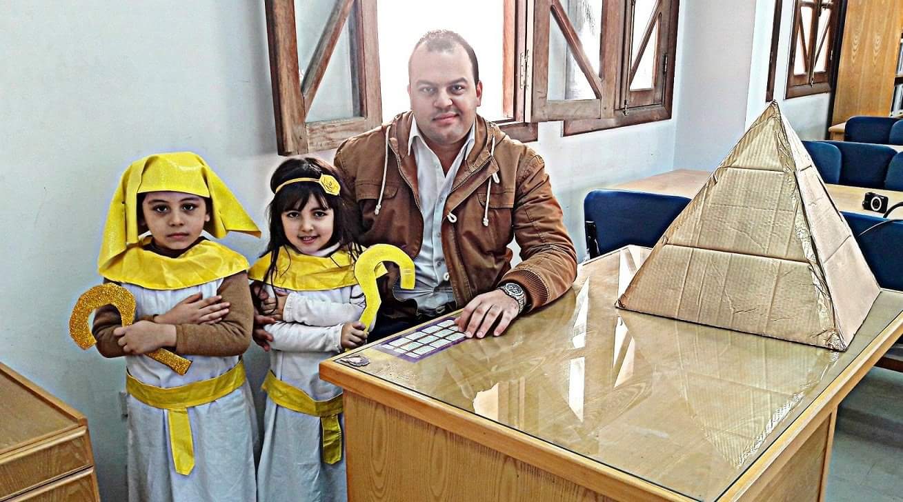 الزهار مع الأطفال 