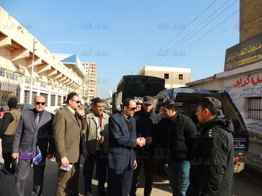 جولة مفاجئة لمدير أمن المنوفية 