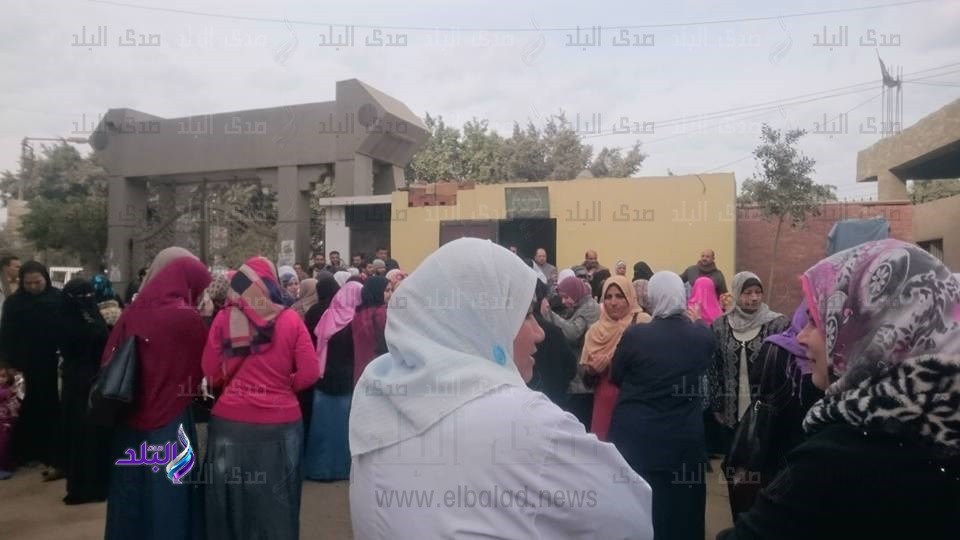 إضراب مممرضات مستشفى بلبيس العام