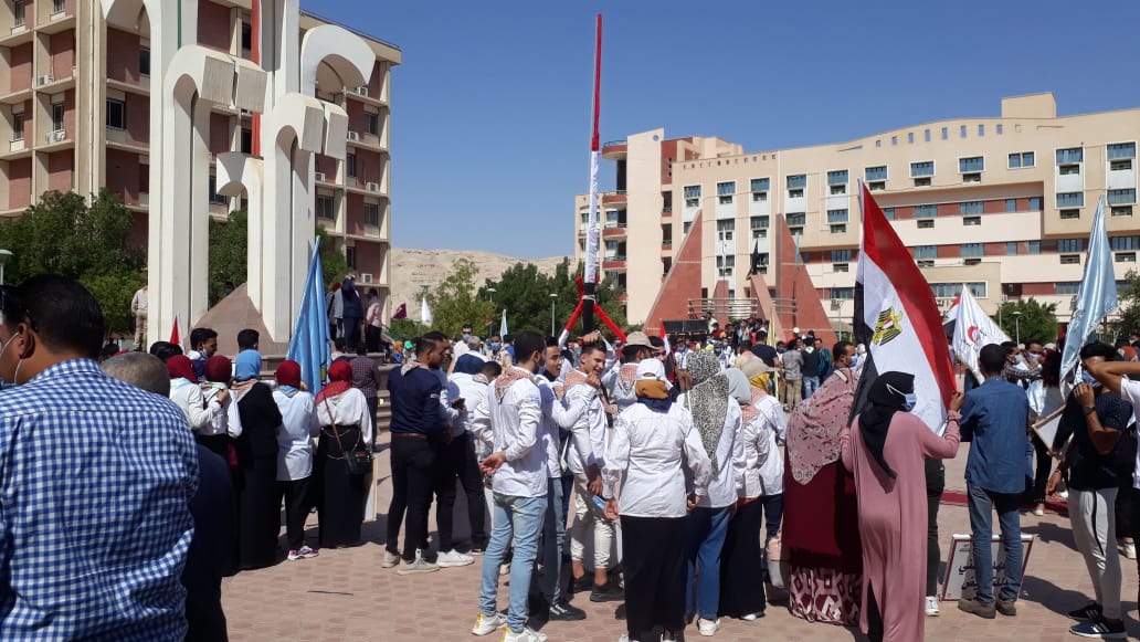 فعاليات معسكر استقبال الطلاب الجُدد
