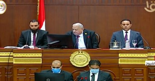 الجلسة الافتتاحية لمجلس الشيوخ