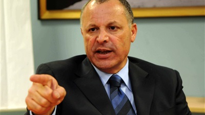 هاني أبو ريدة رئيس الاتحاد المصري لكرة القدم.. أرشيفية