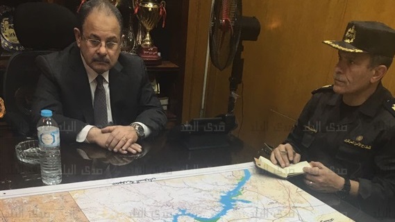 وزير الداخلية يراجع تأمينات مؤتمر الشباب وزير الداخلية يراجع تأمينات مؤتمر الشباب