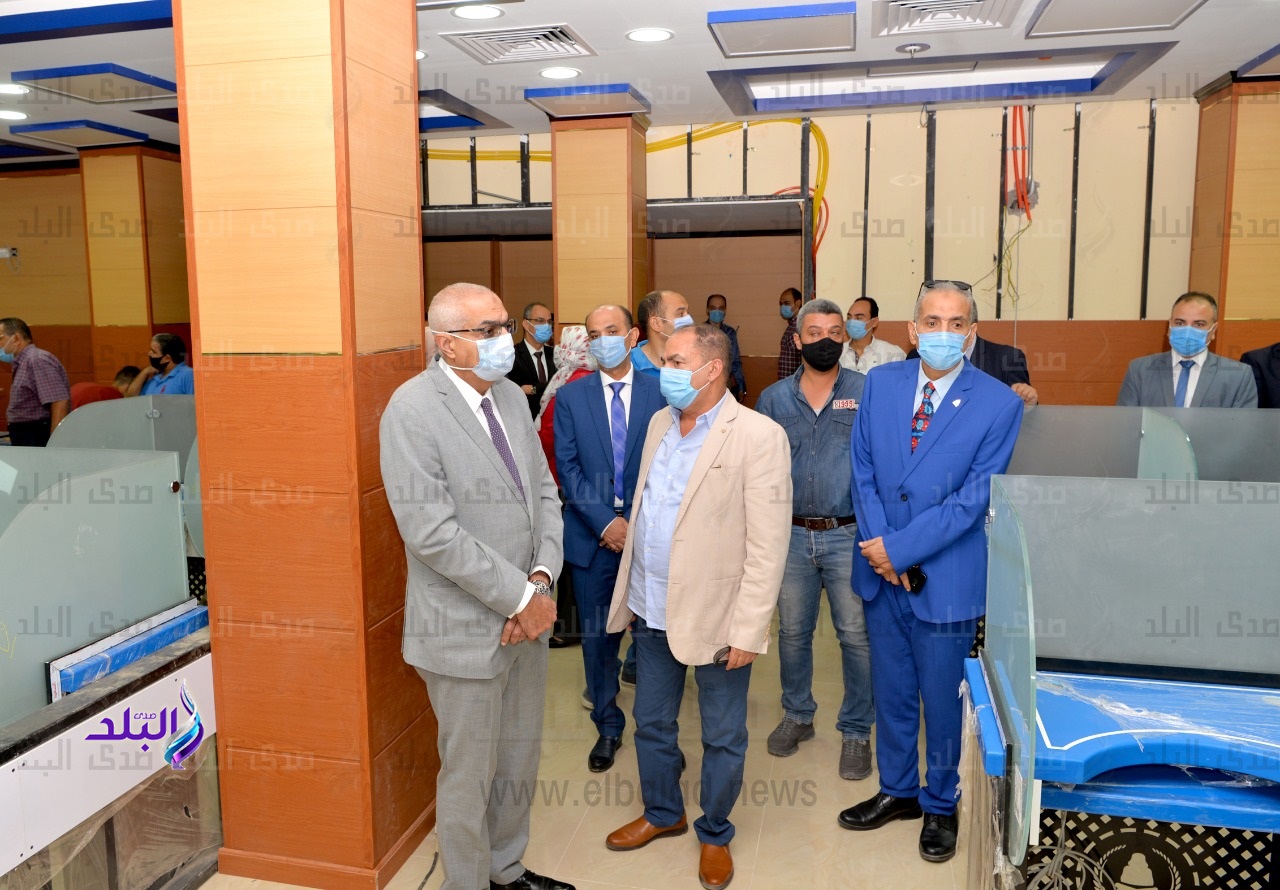 جولة رئيس جامعة المنصورة