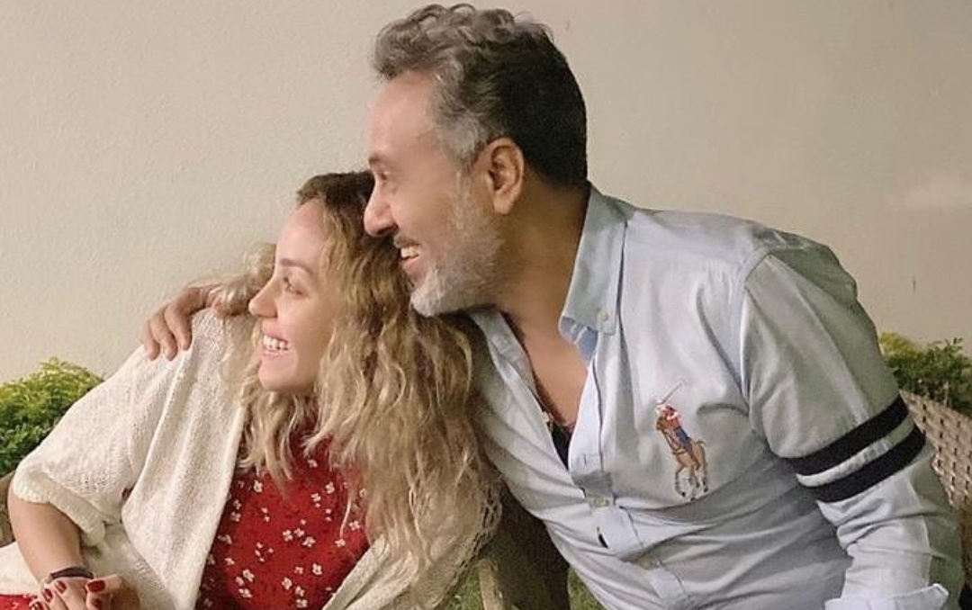 إيهاب فهمي وزوجته