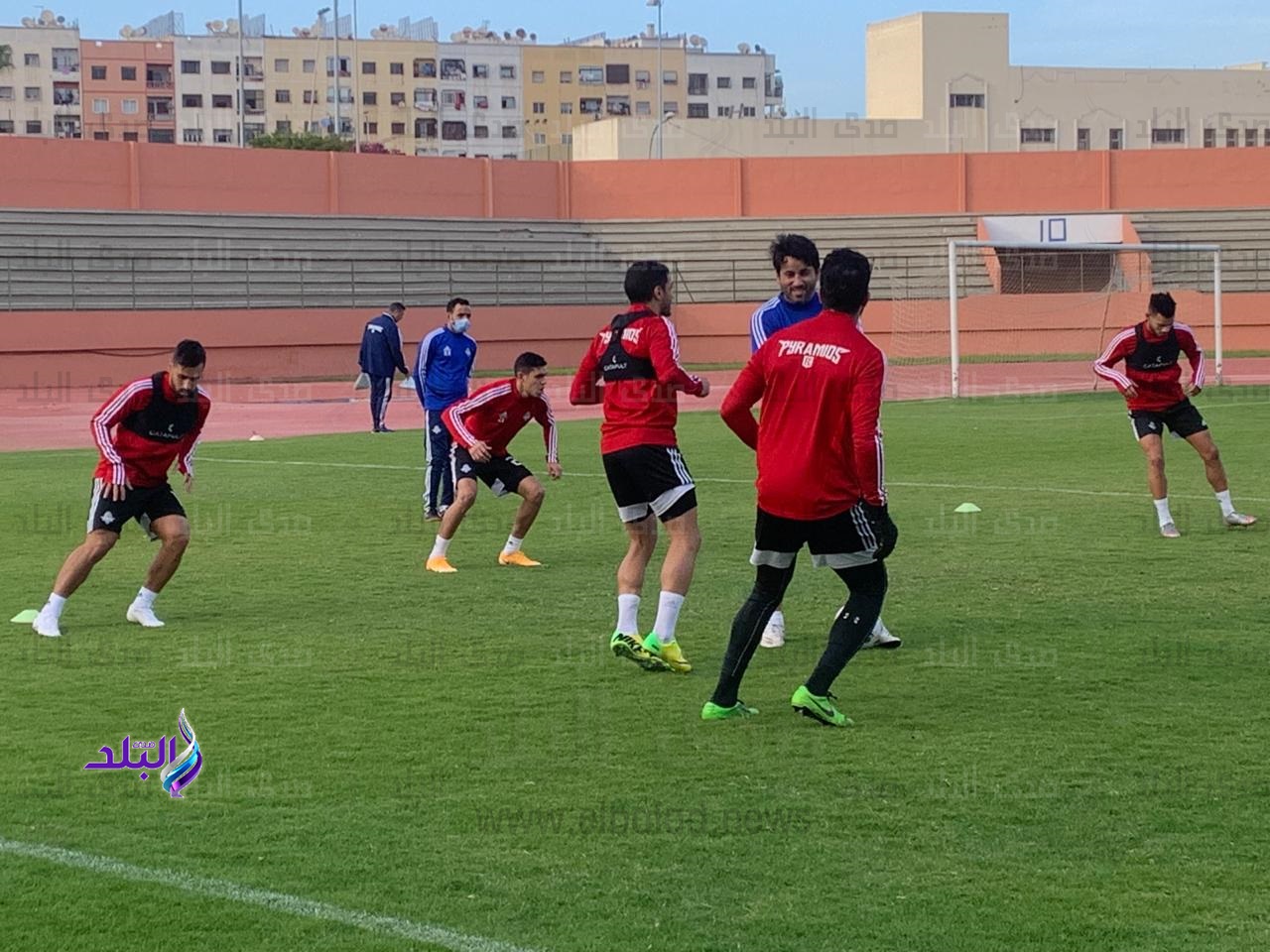 السعيد ودونجا ينضمان لتدريبات بيراميدز الجماعية