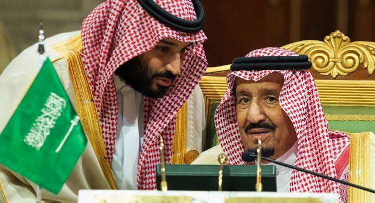 الملك سلمان وولي عهده