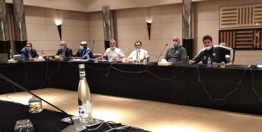 الاجتماع الفنى لمباراة بيراميدز وحوريا