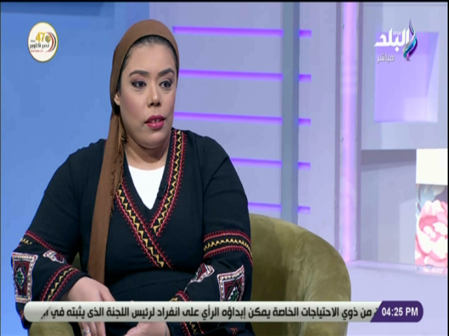 إحدى المشاركات في معرض تراثنا