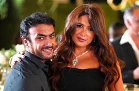 ياسمين عبد العزيز واحمد العوضى