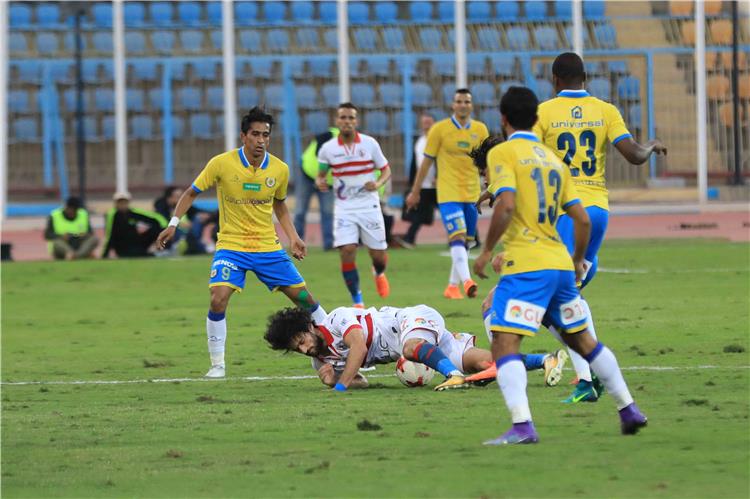 مباراة الزمالك والإسماعيلي