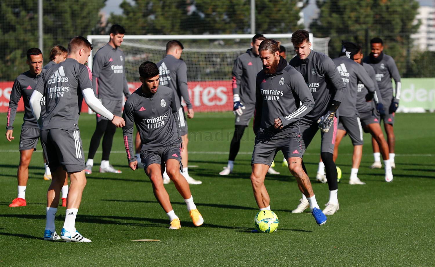 تدريبات فريق ريال مدريد