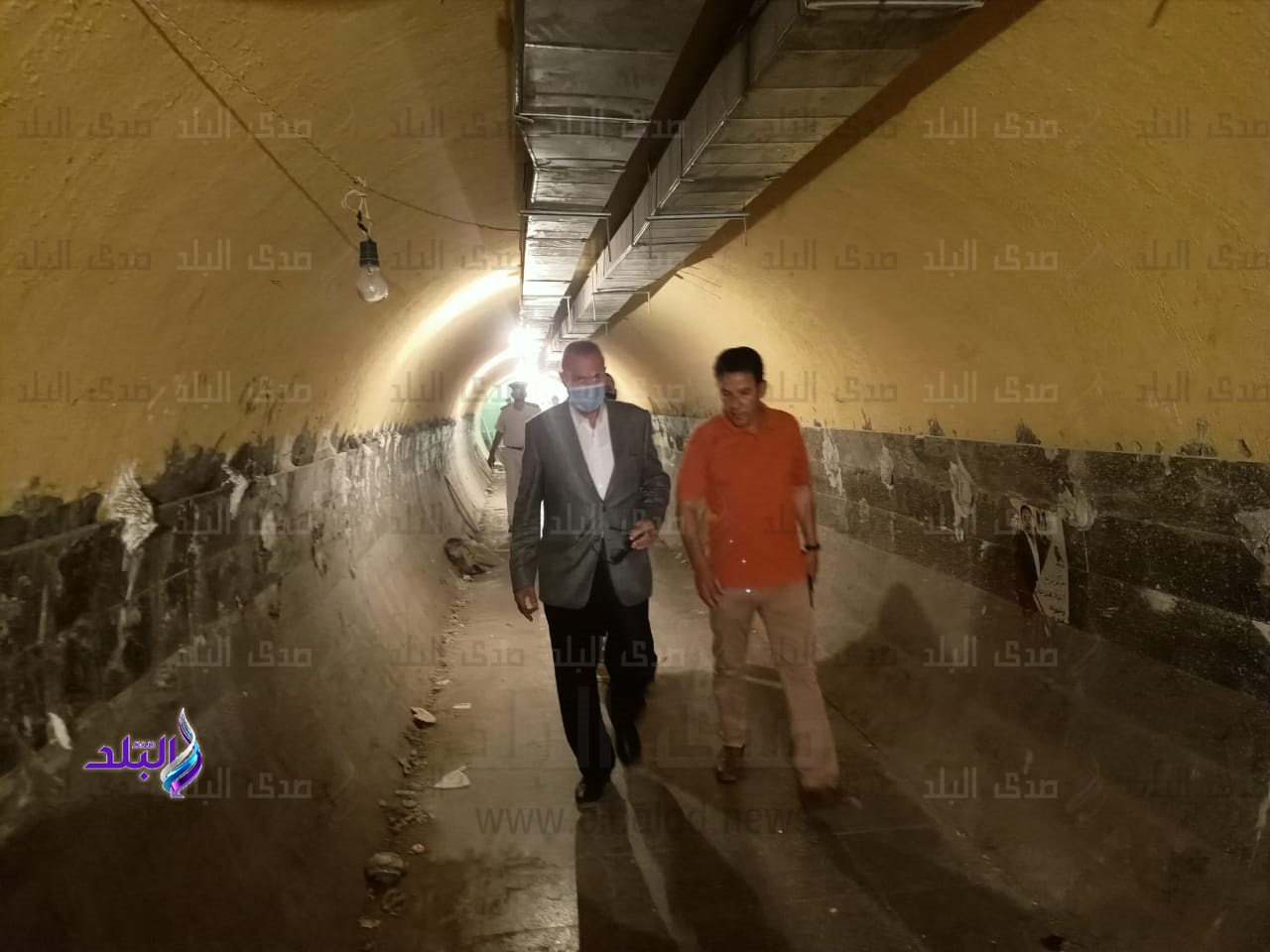 محافظ القليوبية يقود حملة لتطهير أنفاق المؤسسة