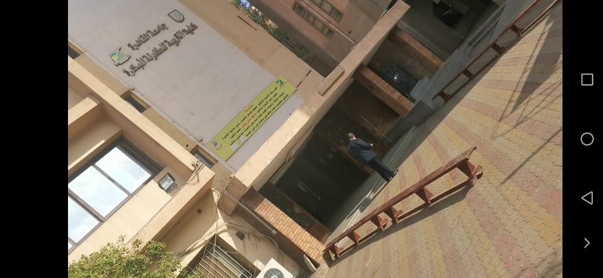 لجنة كلية التربية للطفولة في الدقي تعلق العملية الانتخابية 
