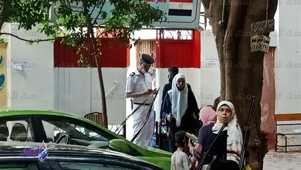 استئناف التصويت بمدرسة العدالة في الجيزة 