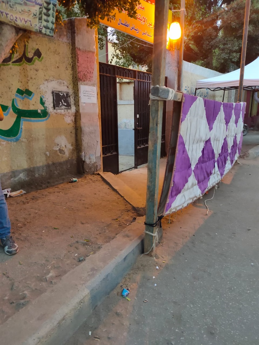 هدوء نسبي بمحيط لجنة مدرسة التحرير بالجيزة