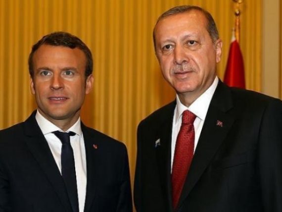 إيمانويل ماكرون ورجب طيب أردوغان