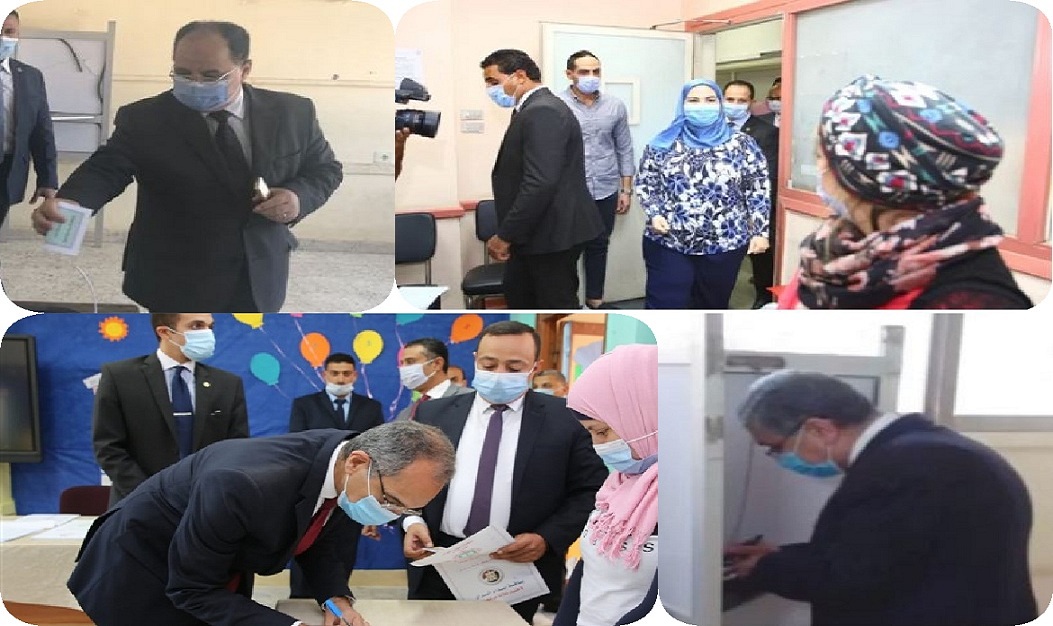 رالوزراء يدلون بأصواتهم في انتخابات مجلس النواب