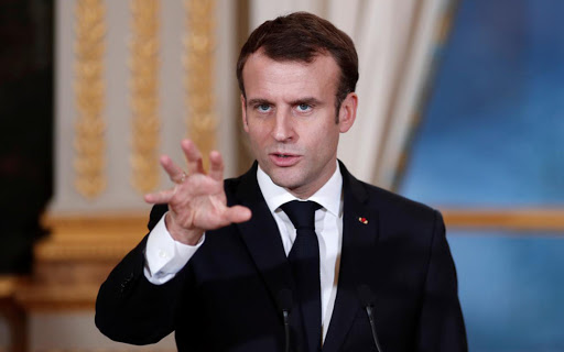 الرئيس الفرنسي إيمانويل ماكرون