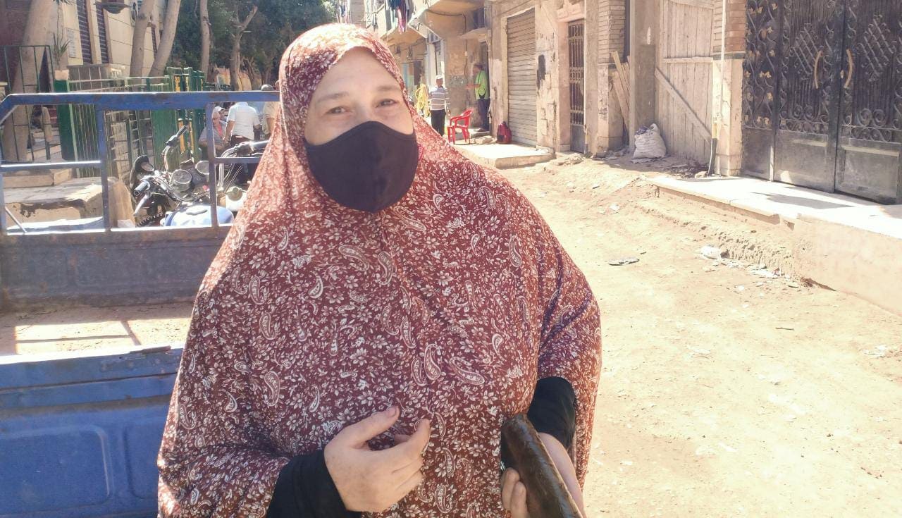 ناخبة مسنة