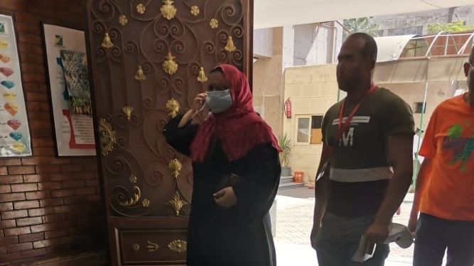 استمرار توافد الناخبين على لجنة كلية التربية للطفولة المبكرة