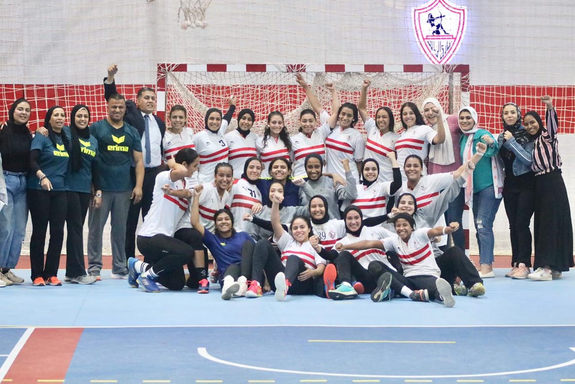 ناشئات اليد بالزمالك
