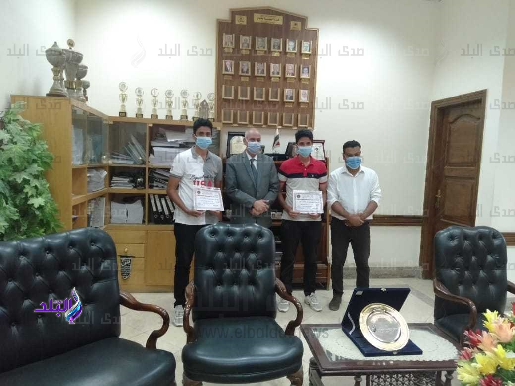 جانب من التكريم 