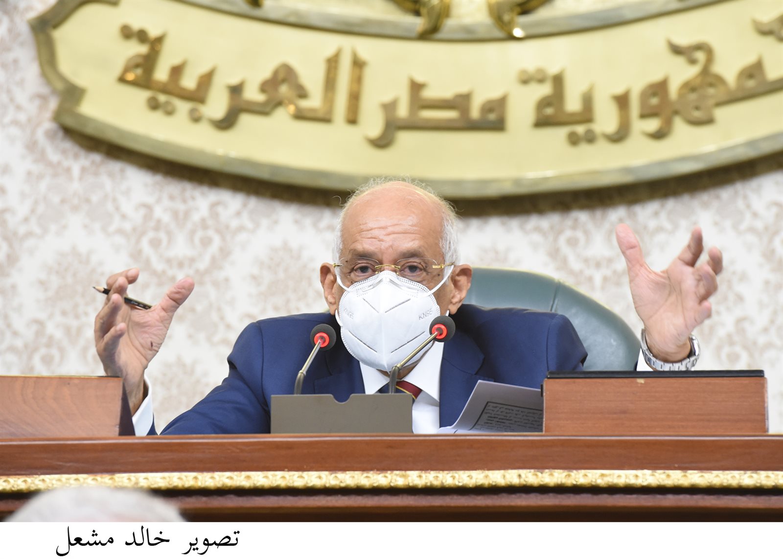 الدكتور علي عبد العال رئيس البرلمان
