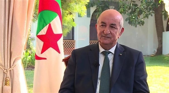 الرئيس الجزائري عبد المجيد تبون
