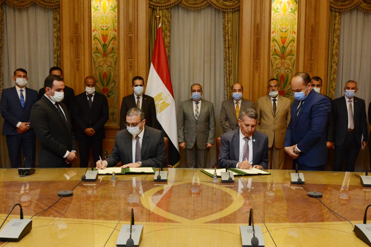 تعاون بين "الإنتاج الحربي" و"الغربية" لتنفيذ مشروعات تنموية 